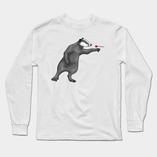 Honey badger Darts Dart Long Sleeve T-Shirt